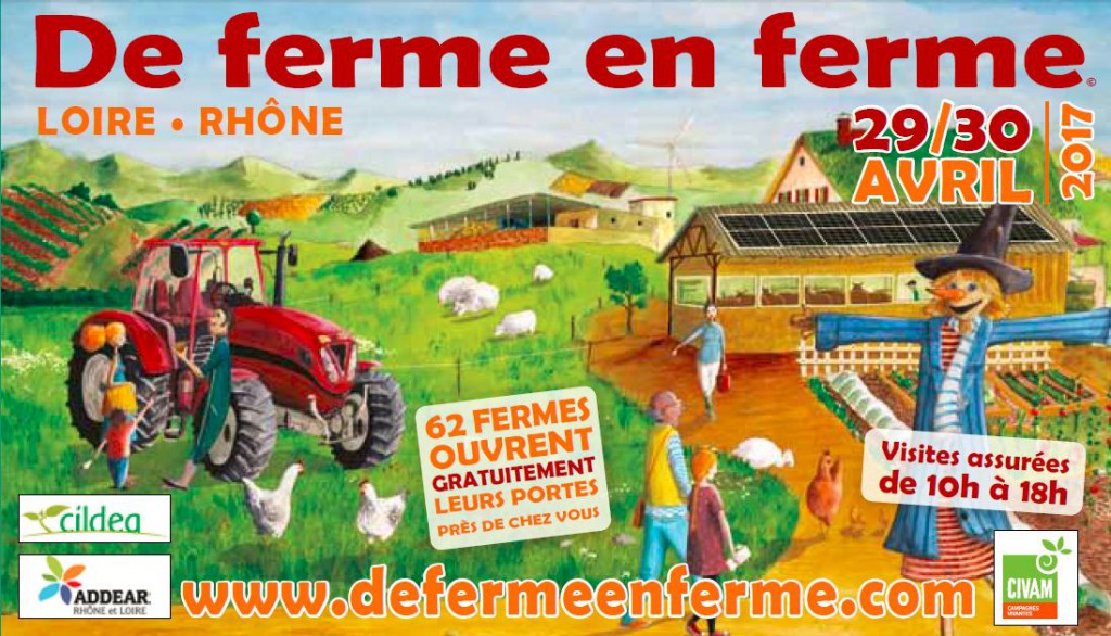 De Ferme en Ferme 2017 bandeau